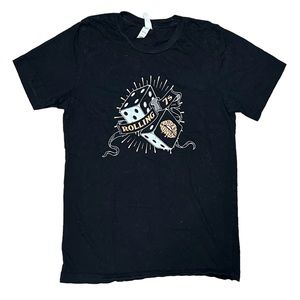 Dirty Honey Rolling 7s | Band Tee Black Size Unisex Small